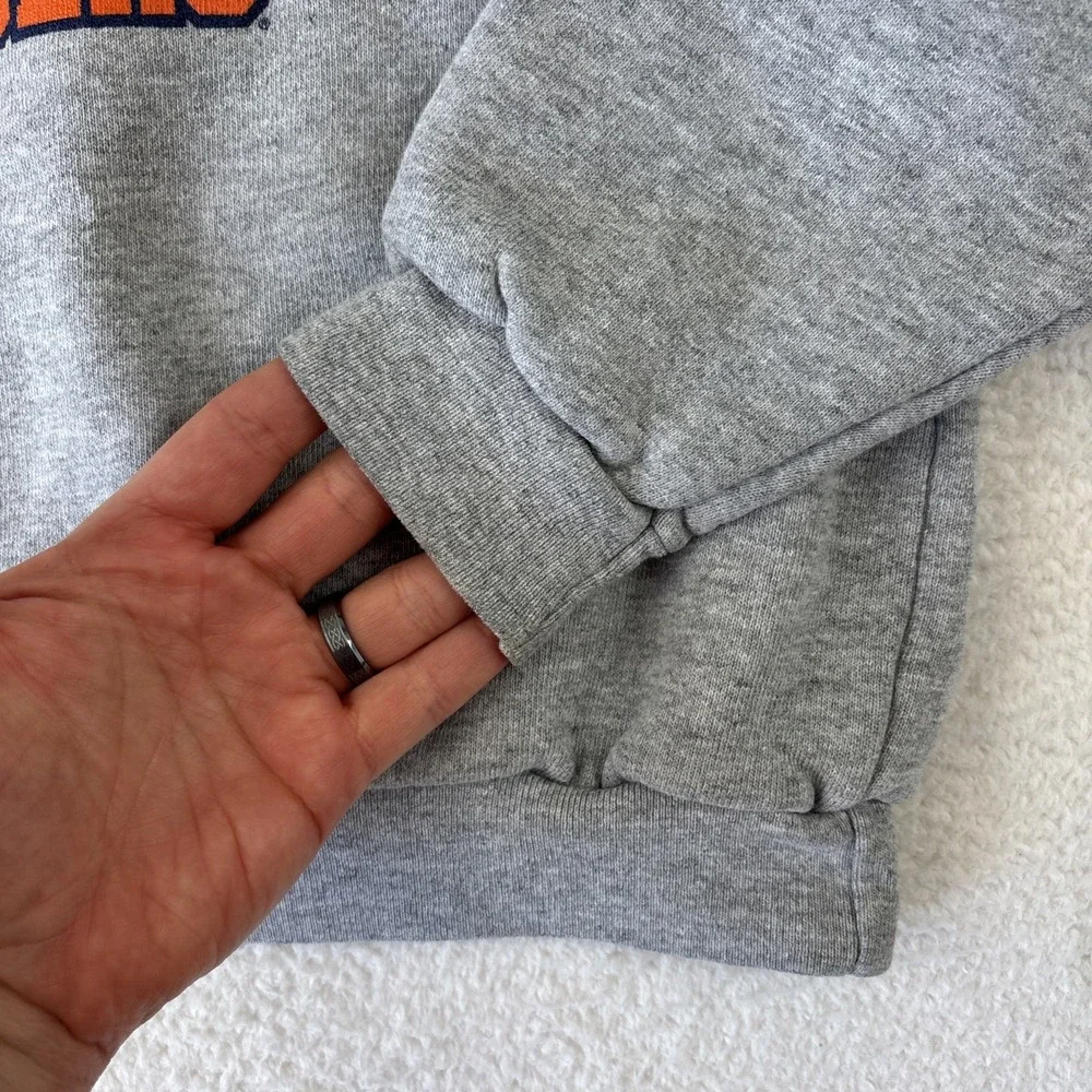 VINTAGE CLEMSON TIGERS Childrens Sweatshirt XL (6-7) Gray‎ Youth Boys Girls LS